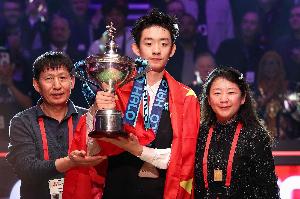50万镑到手剩一半！吴宜泽奖金需交税超23万镑，实际到手约26.5万