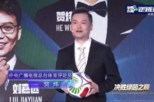 “诗人”贺炜领衔央视解说天团，第7次参与世界杯转播