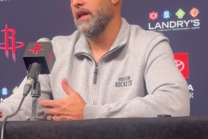 火箭GM：我不会为了签控卫而签控卫！传控好没防守没投篮也没用